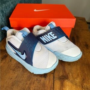 Nike Kids Navy and White Sneakers